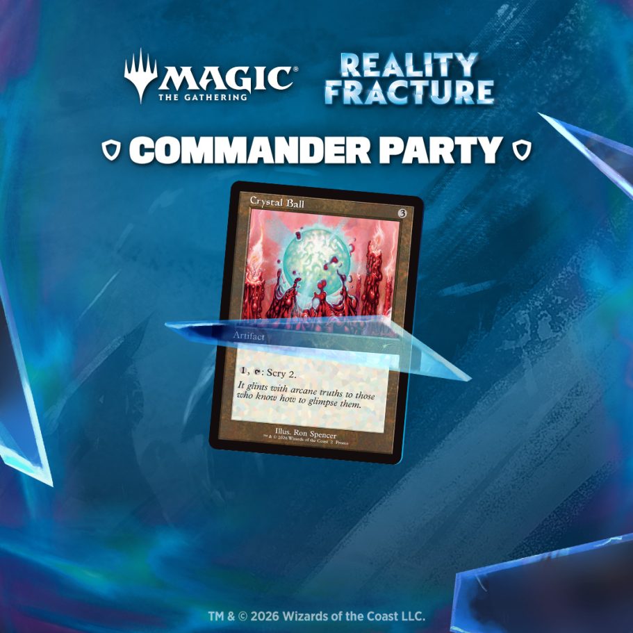 Commander Party Samstag 10-10-2026 Beginn 15:00Uhr